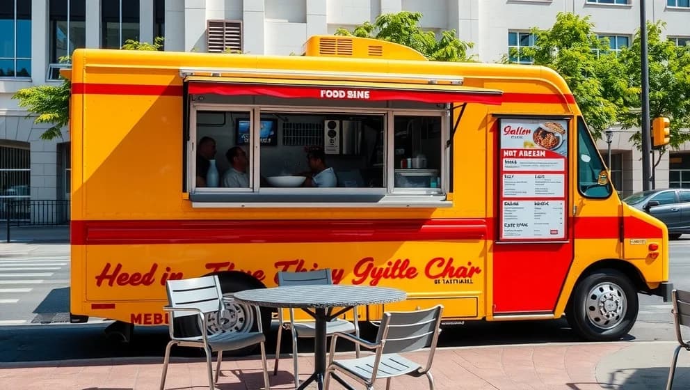 Funky Chicken food truck som skapar buzz i stan